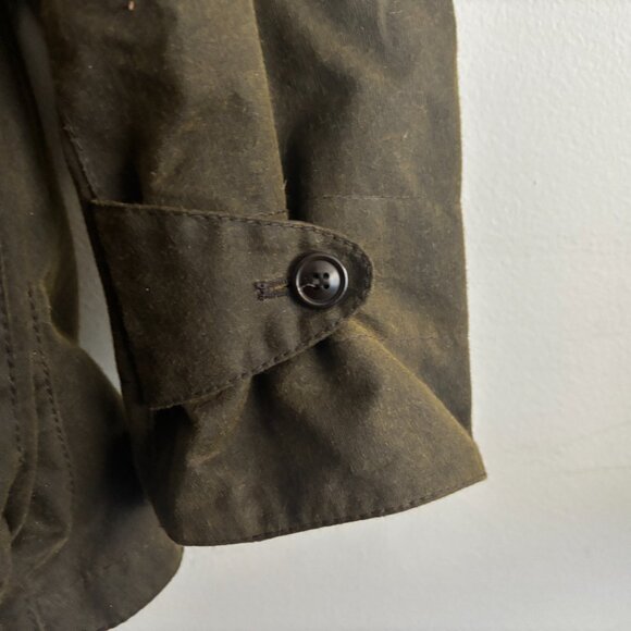 $1500 BNWOT Barbour Supa Corbridge Waxed Cotton Jacket w/ Deep Pile Lining L- XL - Picture 13 of 16